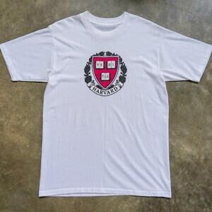 70S Harvard University T Shirt Made In Usa Single Stitch Graphic T Shirt